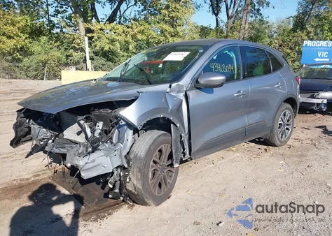 2022 Ford Escape Sel z USA, uszkodzony, nr VIN 1FMCU9H62NUA95963